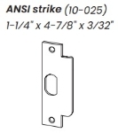 ANSI Strike - 4-7/8" (Standard)